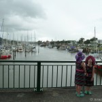 At least it’s a warm rain, Whangarei Town Basin