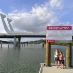 New Year’s Eve at the Whangarei River bridge