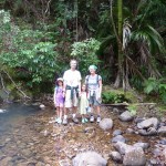 Wondertime family, Great Barrier Island